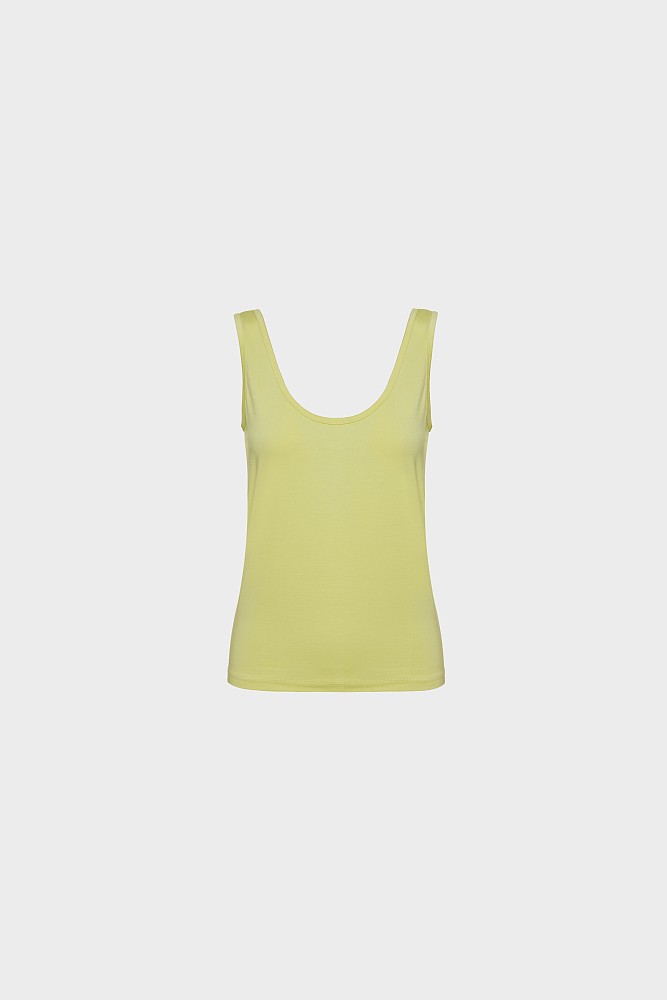 Αμάνικο t-shirt από οικολογικές ίνες