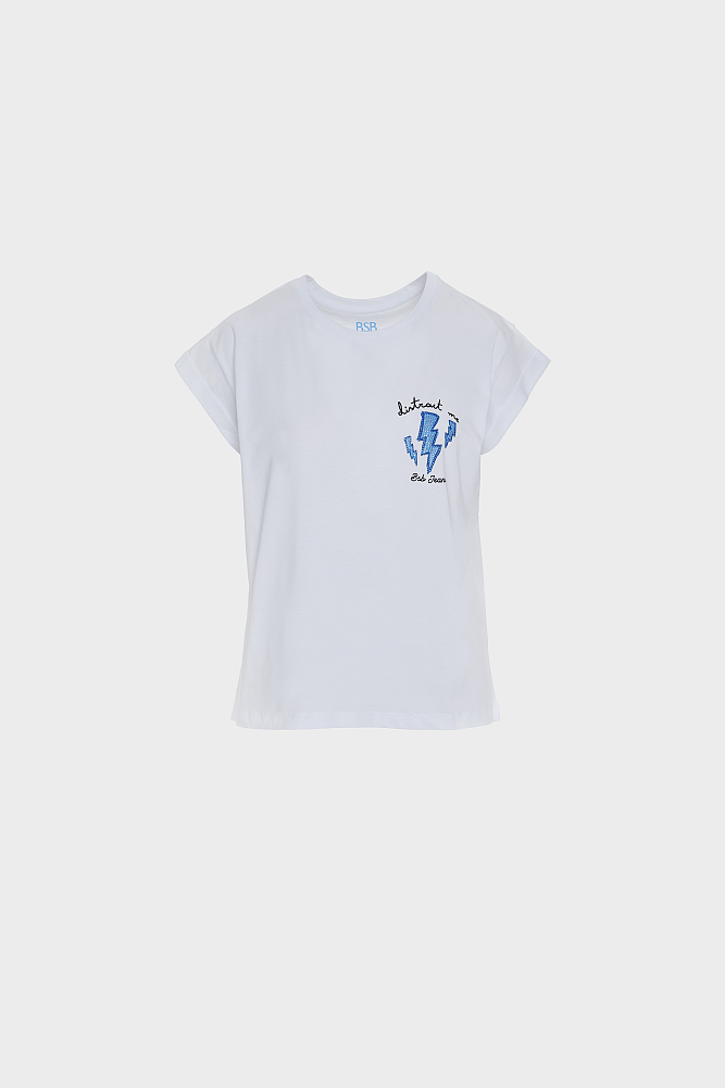 T-shirt με τύπωμα μάτι