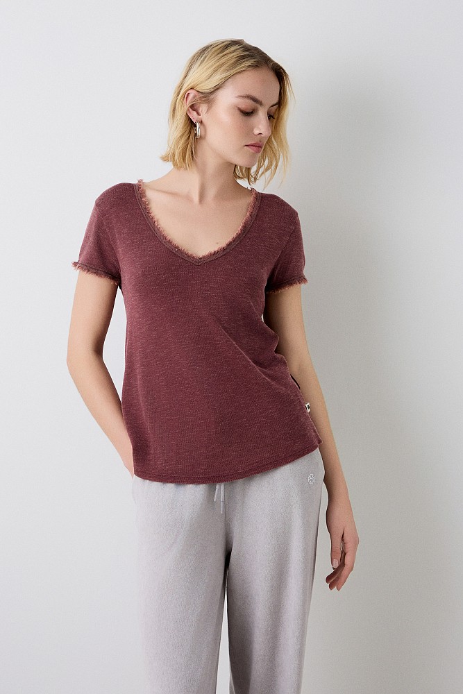 Βασικό τοπ V-neck