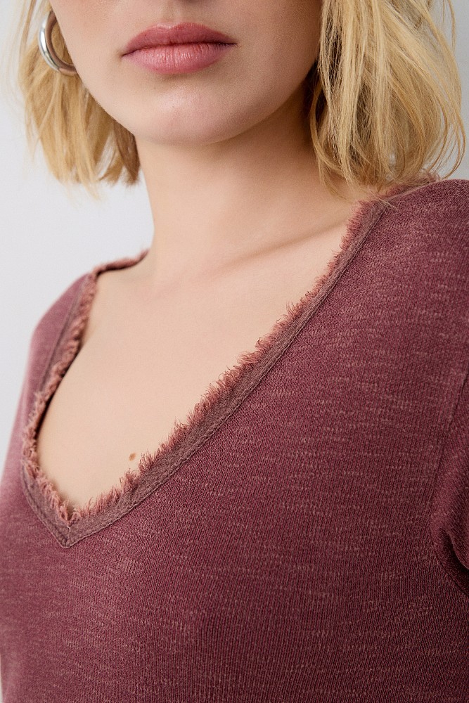 Βασικό τοπ V-neck