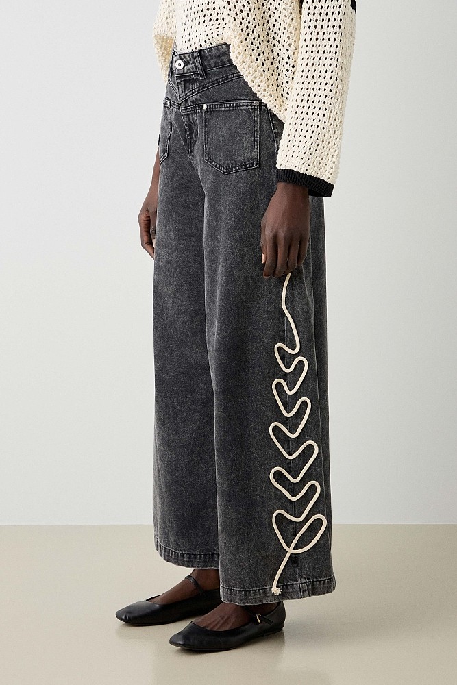 Zaria extra wide leg τζιν