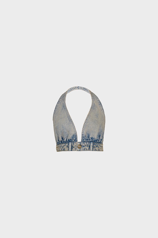 Denim μπούστο