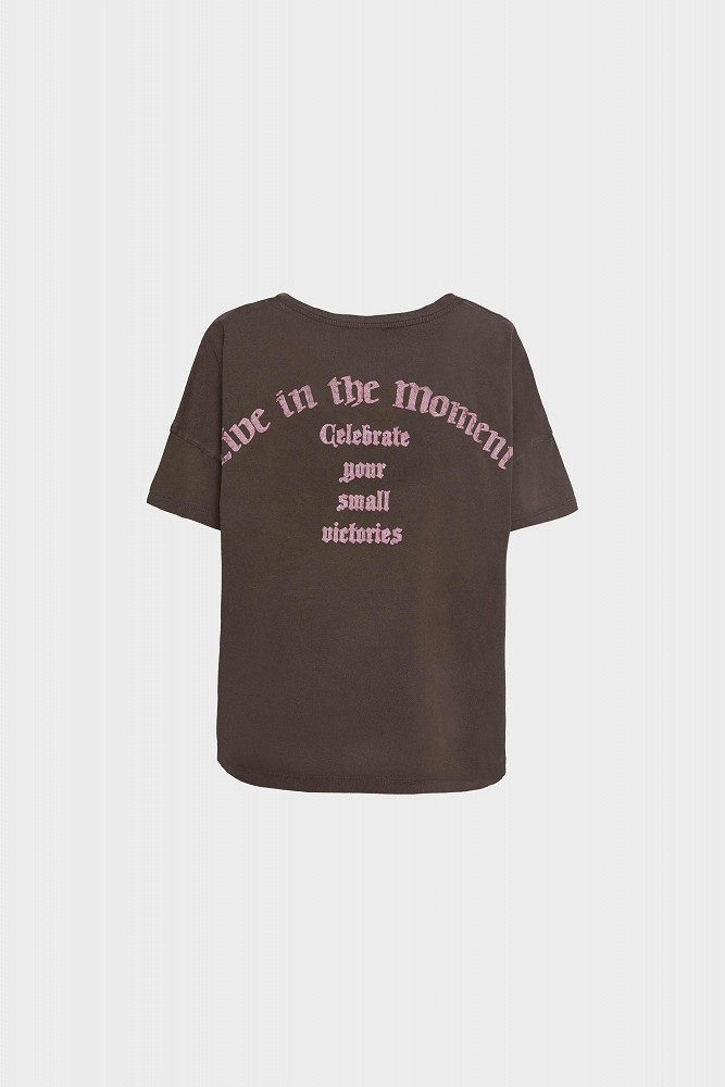 T-shirt με τύπωμα sweetheart