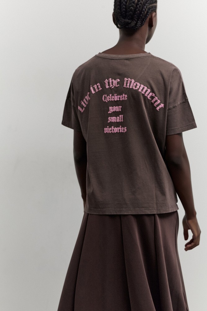 T-shirt με τύπωμα sweetheart