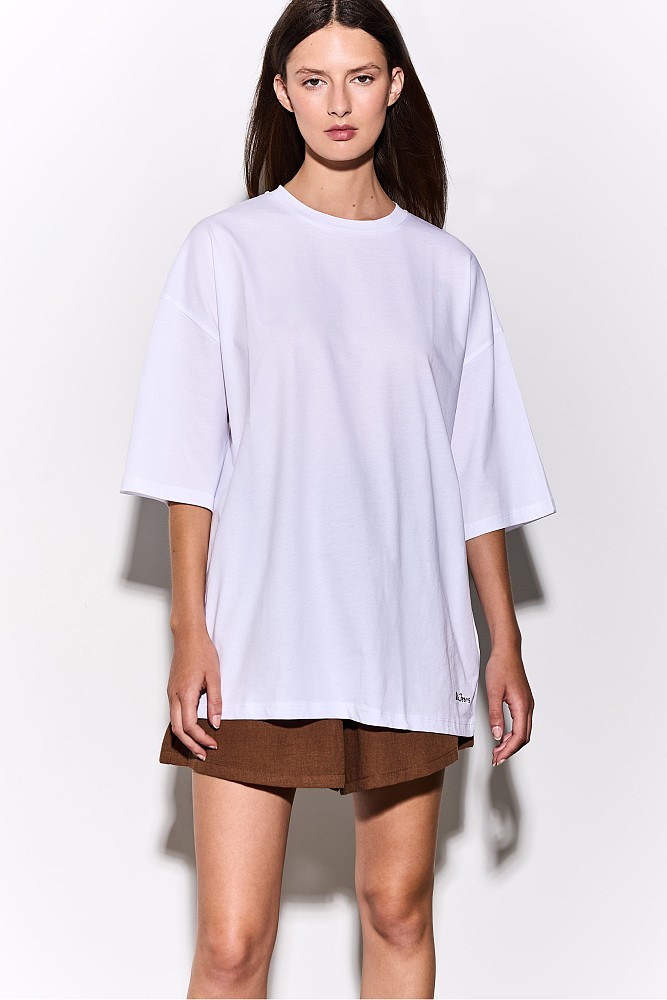 Oversized βαμβακερή μπλούζα