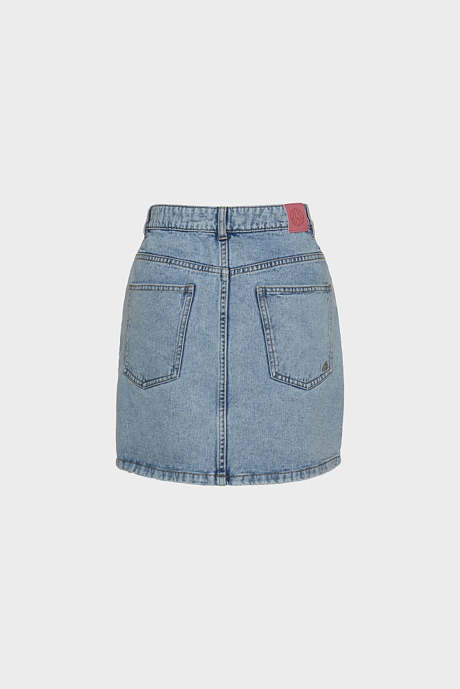 Μίνι denim φούστα