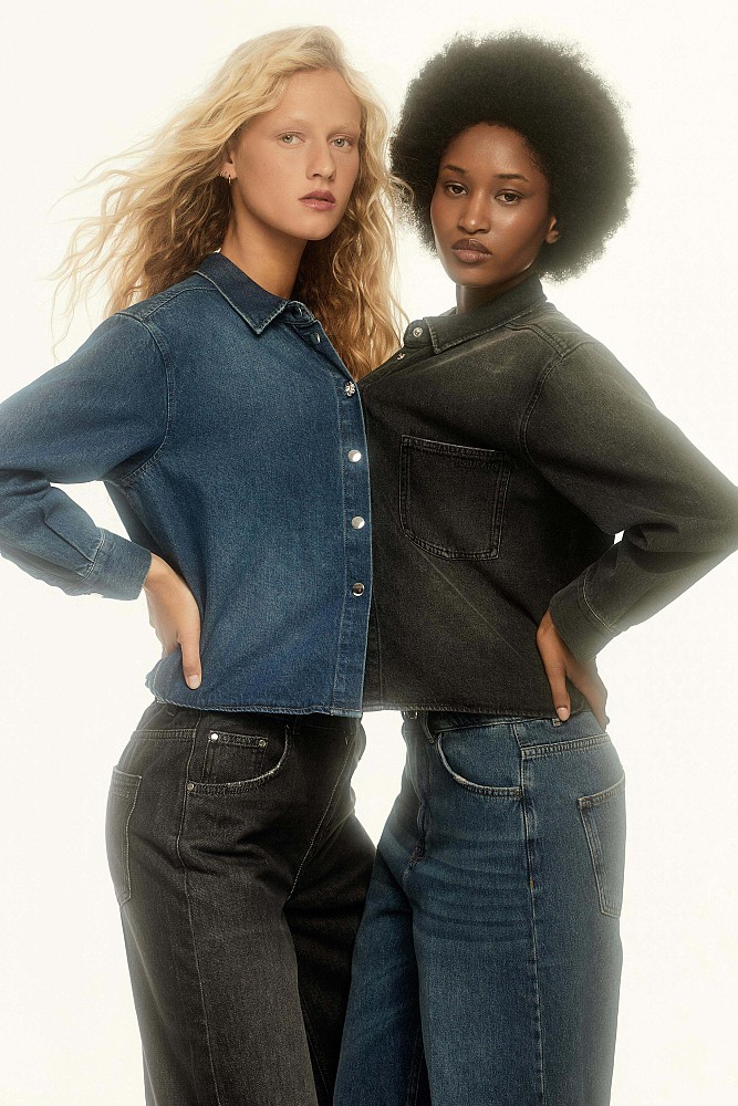 Denim πουκάμισο