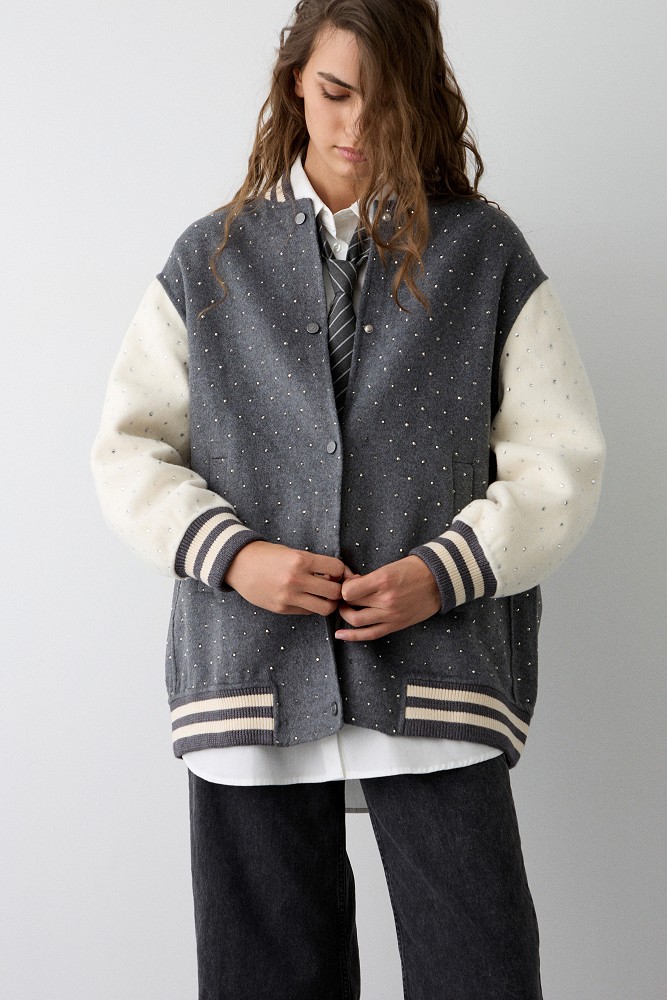 Jacket με στρας