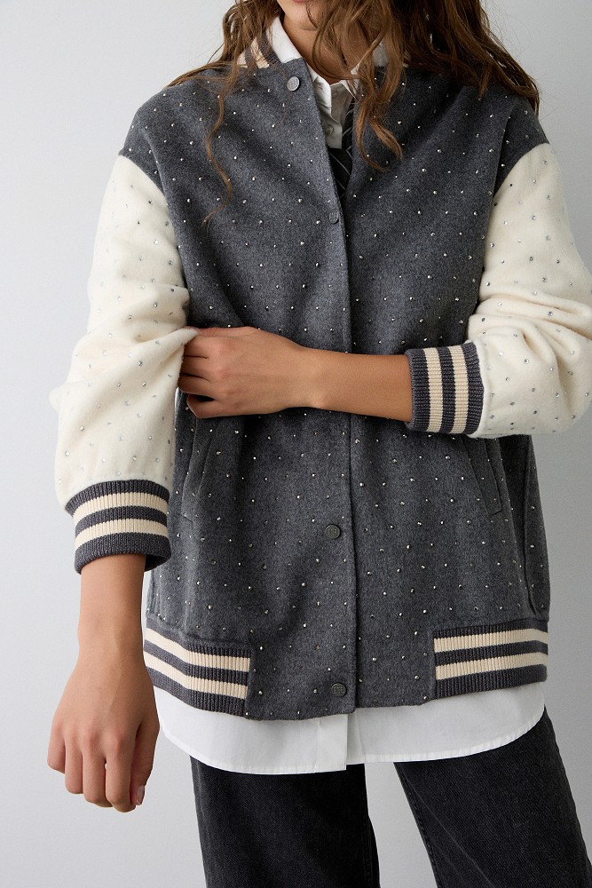 Jacket με στρας