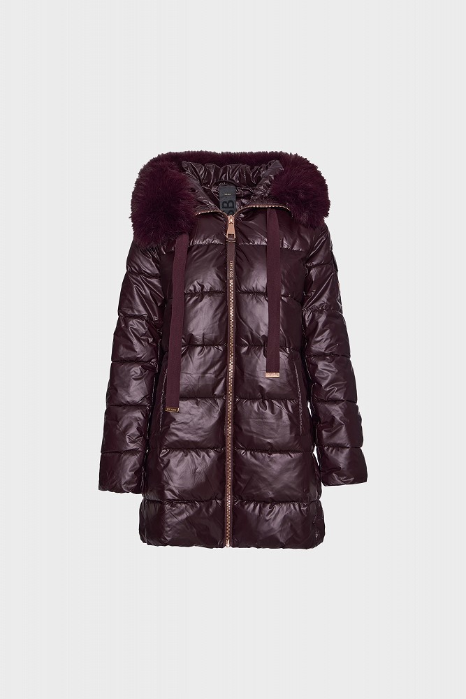 Μίντι puffer μπουφάν