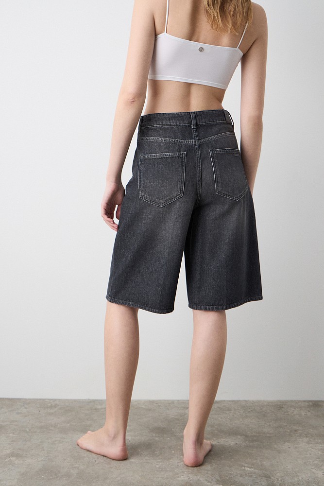 Georgia denim βερμούδα