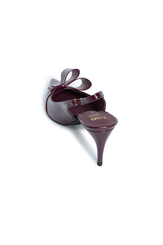 Slingback γόβα με φιόγκο