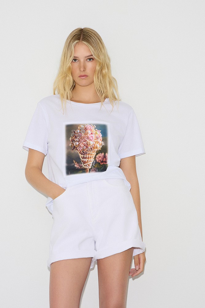 T-shirt με τύπωμα