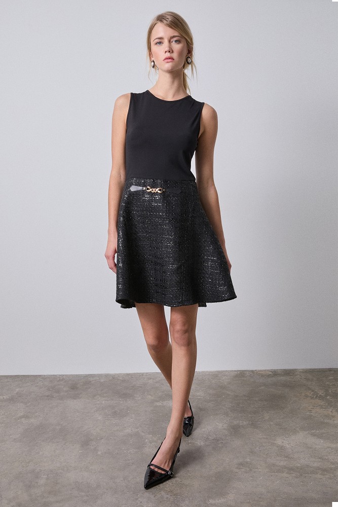 Μίνι φόρεμα tweed