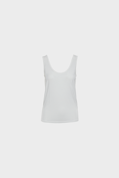 Αμάνικο t-shirt από οικολογικές ίνες