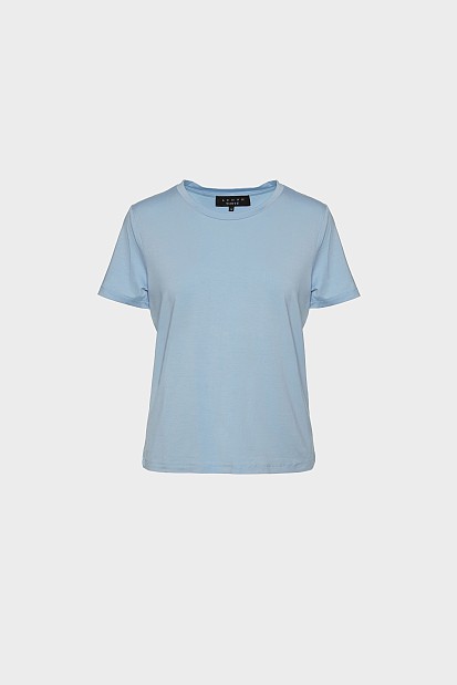 T-shirt από οικολογικές ίνες με στρογγυλή λαιμόκοψη
