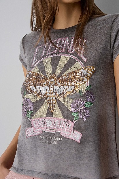 T-shirt με τύπωμα