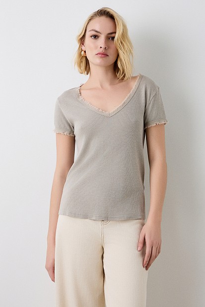 Βασικό τοπ V-neck