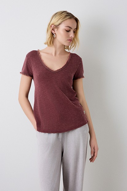 Βασικό τοπ V-neck