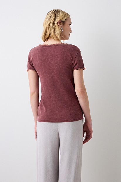 Βασικό τοπ V-neck