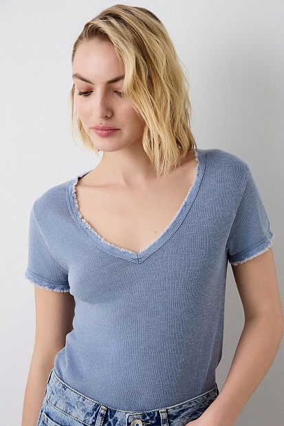 Βασικό τοπ V-neck