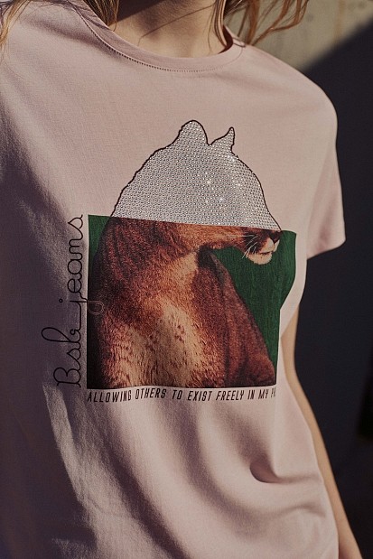 T-shirt με τύπωμα