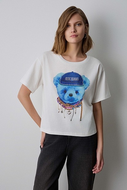 T-shirt με τύπωμα