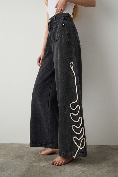 Zaria extra wide leg τζιν