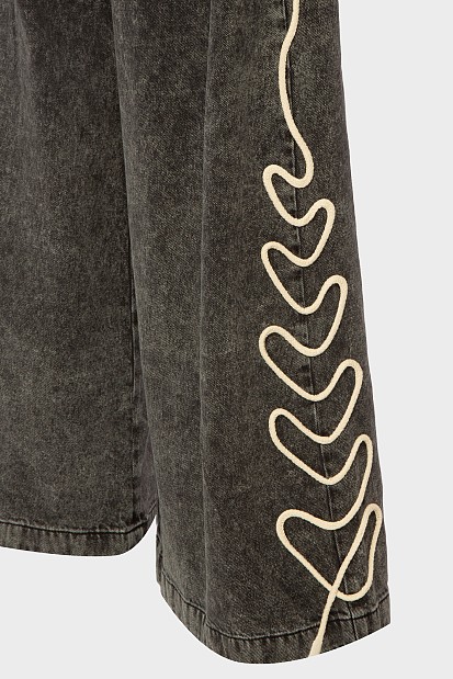 Zaria extra wide leg τζιν