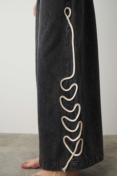 Zaria extra wide leg τζιν