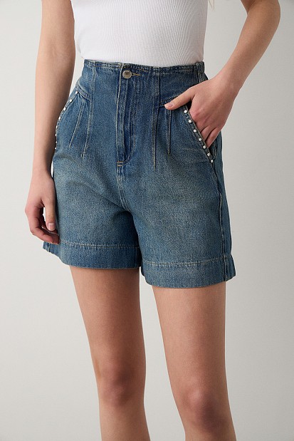 Vickie denim σορτς