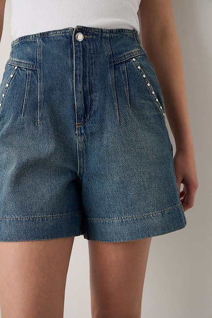 Vickie denim σορτς