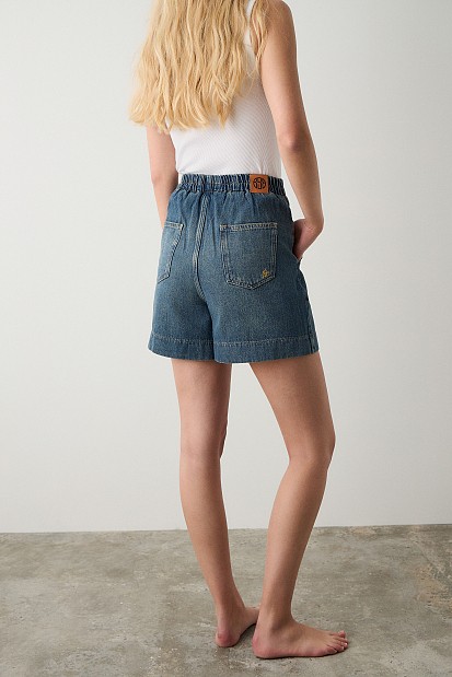 Vickie denim σορτς