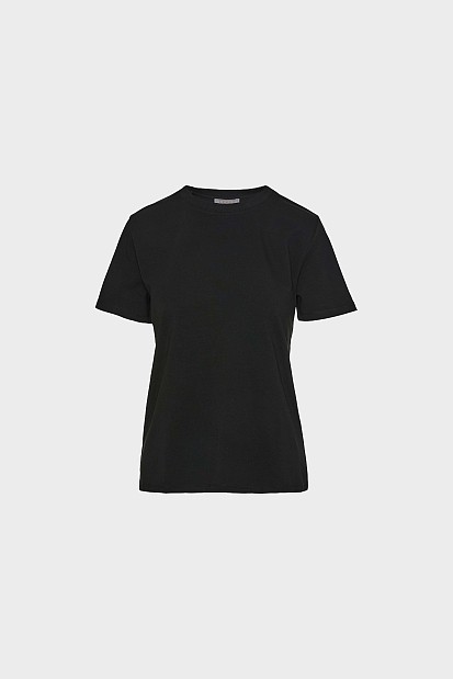 Βαμβακερό T-shirt με μονόγραμμα