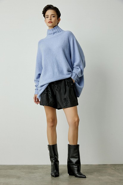 Oversized ζιβάγκο με παγιέτες