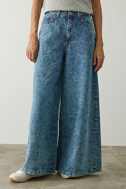 Loulou wide leg τζιν