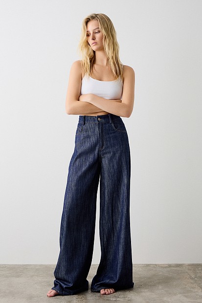 Florence Wide Leg τζιν