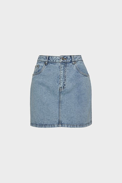 Μίνι denim φούστα