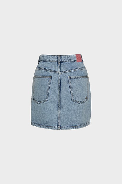 Μίνι denim φούστα
