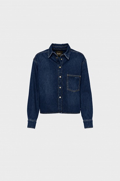 Denim πουκάμισο