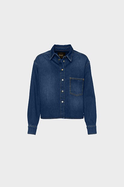Denim πουκάμισο