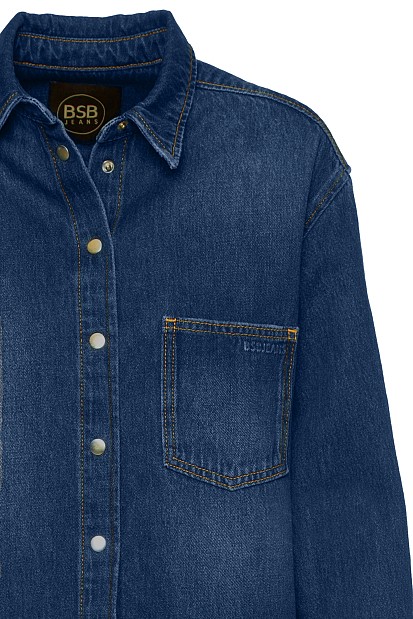 Denim πουκάμισο