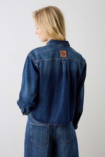 Denim πουκάμισο