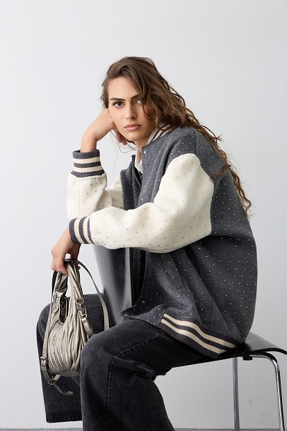 Jacket με στρας