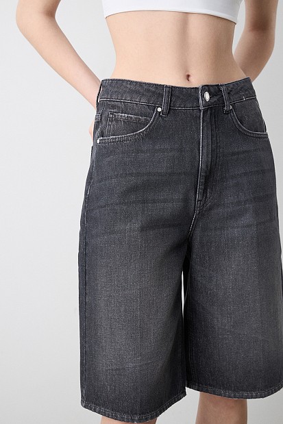 Georgia denim βερμούδα