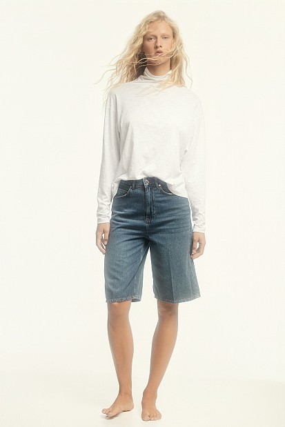 Georgia denim βερμούδα