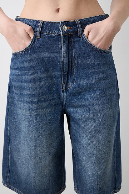 Georgia denim βερμούδα