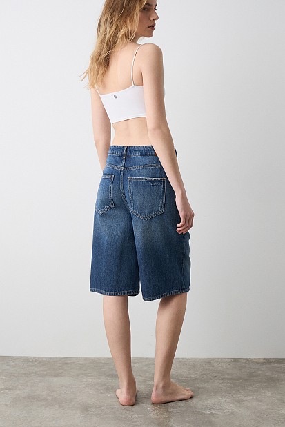 Georgia denim βερμούδα