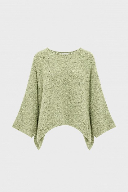 Oversized πλεκτή μπλούζα