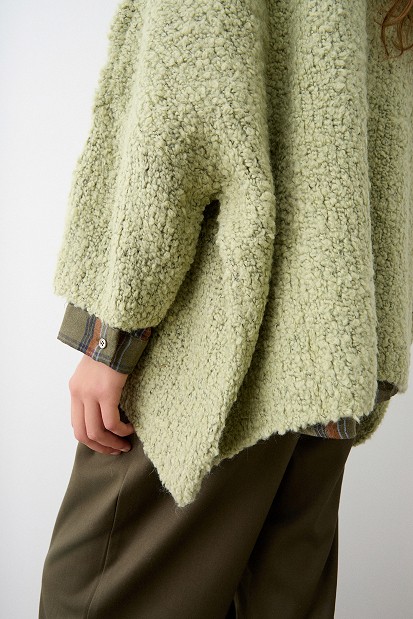 Πουλόβερ μπουκλέ oversized